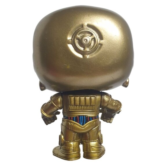 Funko Pop Star Wars C-3PO Gold Metallic Bobblehead Vinyl Figure Collectible - Picture 5 of 5